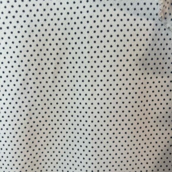 ADRIANNA PAPELL SLEEVELESS V-NECK RUFFLE WOMENS BUSINESS DRESS BLOUSE - Picture 5 of 8